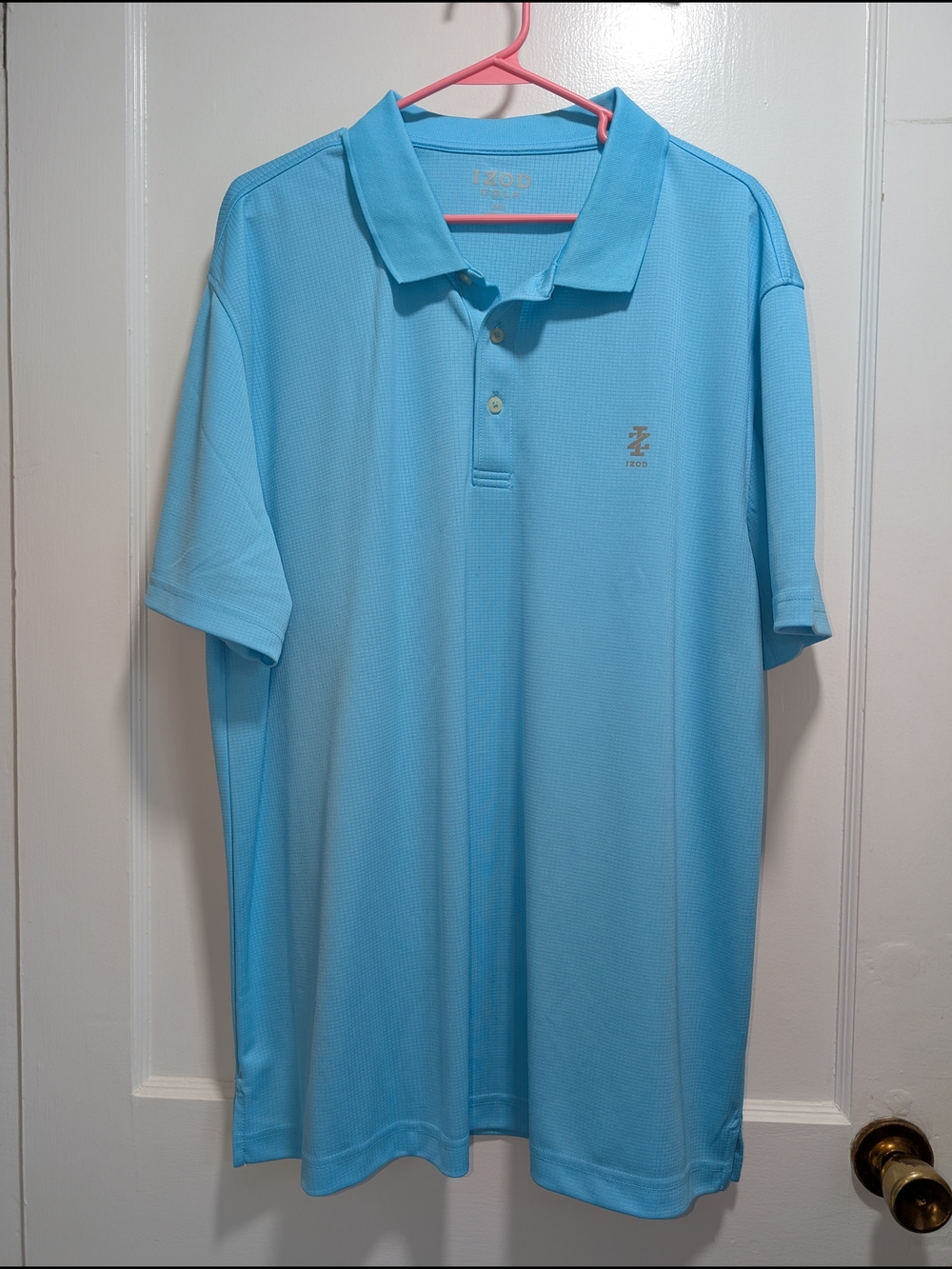 Izod Sky Blue Men's Golf Performance Polo